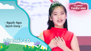 Lời Thầy Cô - Nguyễn Ngọc Quỳnh Giang - Nhóm múa Bồ Câu Nhí 
