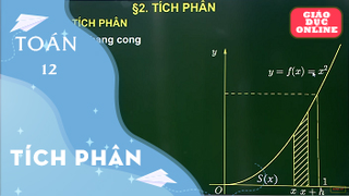 Môn Toán Lớp 12 - Tích phân