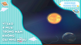 Vì sao 4 mùa trong năm không dài như nhau?