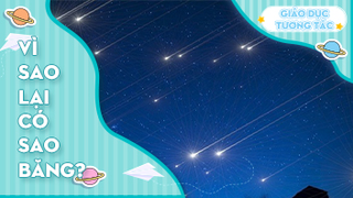 Vì sao lại có sao băng?