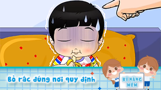 Bỏ rác đúng nơi quy định 