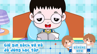 Giữ gìn sách vở và đồ dùng học tập