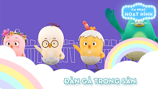 Đàn gà trong sân