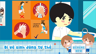 Đi vệ sinh đúng tư thế