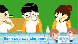 Uống sữa sao cho đúng