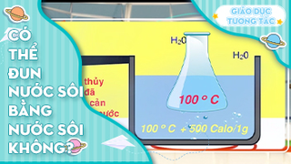 Có thể đun nước sôi bằng nước sôi không?