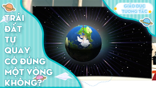 Trái đất tự quay có đúng một vòng không?