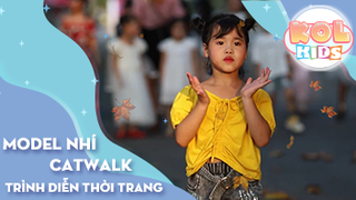 Model nhí catwalk