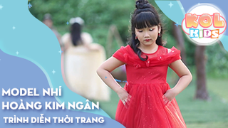 Model nhí Hoàng Kim Ngân