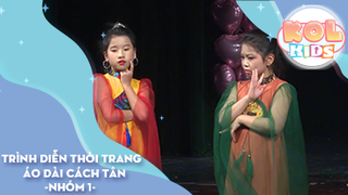 Trình diễn thời trang áo dài cách tân - Nhóm 1