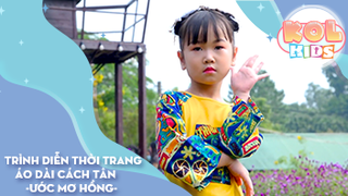Trình diễn thời trang áo dài cách tân Model Kids VN
