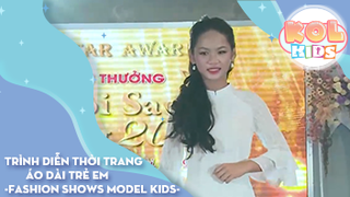 Trình diễn thời trang áo dài trẻ em 