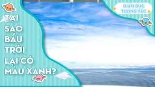 Tại sao bầu trời lại có màu xanh?