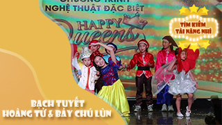 Bạch Tuyết - Hoàng Tử & Bảy Chú Lùn cùng hàng trăm trẻ em khuấy đảo ngày hội trẻ thơ - Vườn Cổ Tích