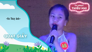 Ca khúc Quạt giấy - Biểu diễn Hà Thùy Anh 