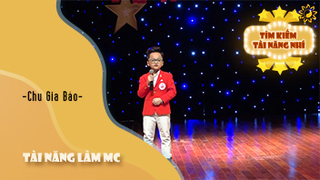 MC nhí điển trai thuyết trình cực hay - Chu Gia Bảo 
