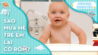 Vì sao mùa hè trẻ em lại có rôm?