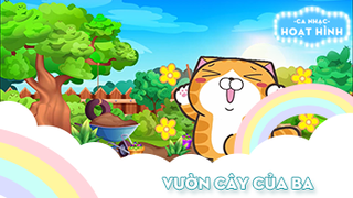 Ca khúc Vườn cây của ba