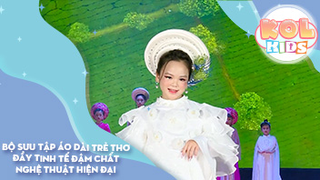 Bộ sưu tập Áo Dài trẻ thơ đầy tinh tế đậm chất Nghệ thuật hiện đại - Nhóm 1