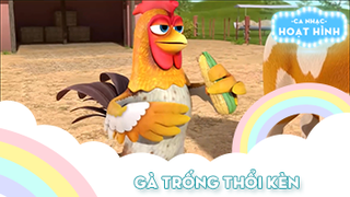 Ca khúc Con gà trống thổi kèn