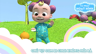 Ca khúc Chú vịt con đi chơi không hỏi bà