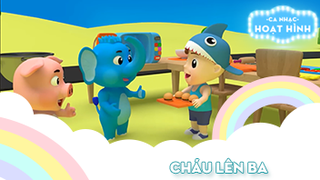 Ca khúc Cháu lên ba