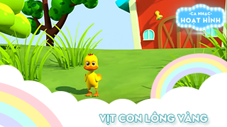 Ca khúc Vịt con lông vàng 