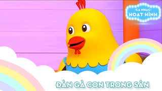 Ca khúc Đàn gà con trong sân
