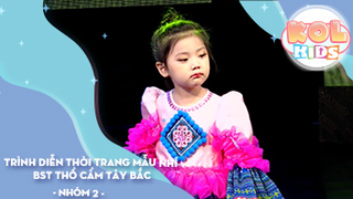 Trình diễn thời trang Mẫu nhí BST Thổ Cẩm Tây Bắc - NTK Linh Phương - Thắp Lửa Ước Mơ Nhóm 2