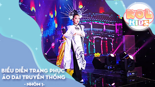 Biểu diễn trang phục áo dài truyền thống - Nhóm 1
