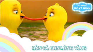 Ca khúc Đàn gà con lông vàng