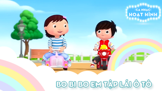 Ca khúc Bo bi bo em tập lái ô tô