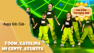 Dance mashup ZOOM - GASOLINA - MI GENTE - AZUKITA - Happy Kids Club
