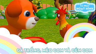 Ca khúc Gà trống, mèo con và cún con