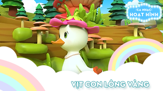 Ca khúc Vịt con lông vàng 