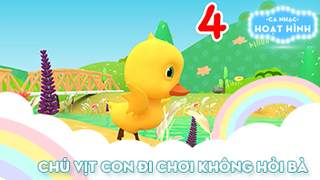Ca khúc Chú vịt con đi chơi không hỏi bà