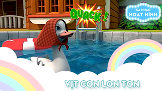 Ca khúc Vịt con lon ton 