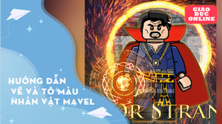 Hướng dẫn vẽ và tô màu các nhân vật mavel