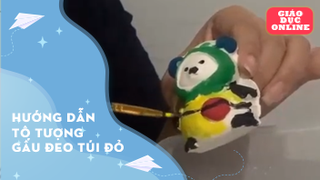  Hướng dẫn tô tượng gấu dễ thương màu hồng