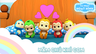 Ca khúc Năm chú khỉ con