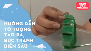 Hướng dẫn tô tượng Tạo ra bức tranh biển sâu