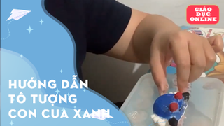  Hướng dẫn tô tượng con cua xanh