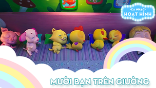 Ca khúc Mười bạn trên giường (3)