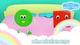 Ca khúc Năm bé hình học