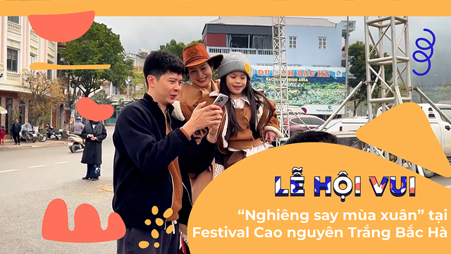 “Nghiêng say mùa xuân” tại Festival Cao nguyên Trắng Bắc Hà