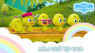 Ca khúc Năm chú vịt con (3)