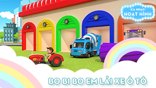 Ca khúc Bo bi bo em lái xe ô tô (2)