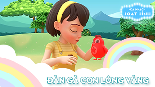 Ca khúc Đàn gà con lông vàng (5)