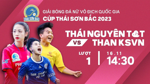 Trực tiếp: Thái Nguyên T&T - Than KSVN | Giải bóng đá nữ VĐQG - Cúp Thái Sơn Bắc 2023 (P2)