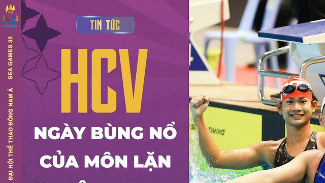🥇Tổng hợp HCV môn Lặn | Ngày thi đấu bùng nổ với 3 kỷ lục SEA Games được phá